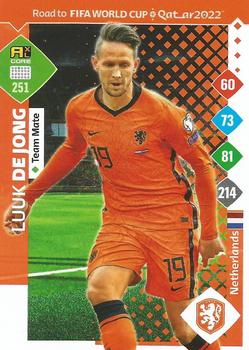 Luuk de Jong Netherlands Panini Road to World Cup 2022 #251