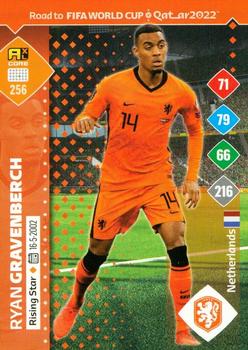 Ryan Gravenberch Netherlands Panini Road to World Cup 2022 Rising Star #256