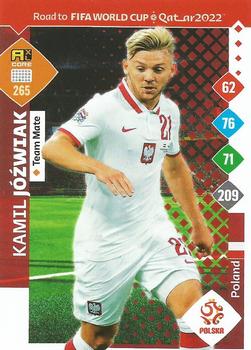 Kamil Jozwiak Poland Panini Road to World Cup 2022 #265