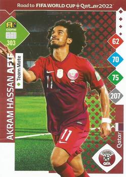 Akram Hassan Afif Qatar Panini Road to World Cup 2022 #303