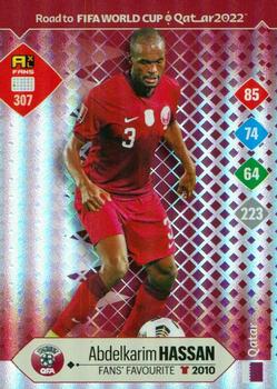 Abdelkarim Hassan Qatar Panini Road to World Cup 2022 Fans' Favourite #307