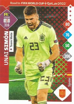 Unai Simon Spain Panini Road to World Cup 2022 #316