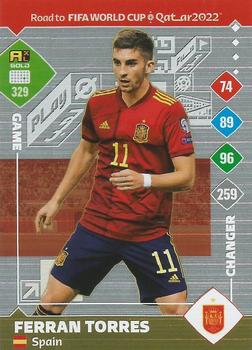 Ferran Torres Spain Panini Road to World Cup 2022 Game Changer #329
