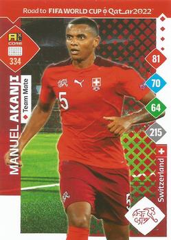 Manuel Akanji Switzerland Panini Road to World Cup 2022 #334