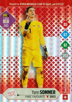 Yann Sommer Switzerland Panini Road to World Cup 2022 Fans' Favourite #343