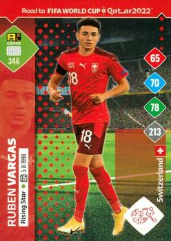 Ruben Vargas Switzerland Panini Road to World Cup 2022 Rising Star #346