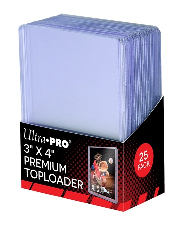 Plastový toploader Ultra Pro 35pt Premium, balení 25 ks