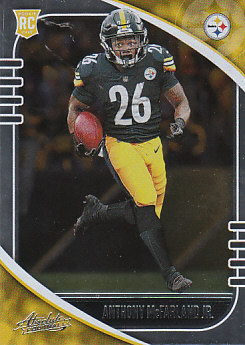 Anthony McFarland Jr Pittsburgh Steelers 2020 Panini Absolute FootballRookie#106