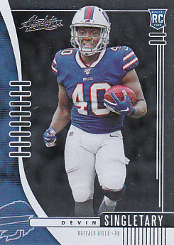Devin Singletary Buffalo Bills 2019 Panini Absolute Football Rookie #112