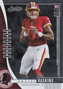 Dwayne Haskins Washington Redskins 2019 Panini Absolute Football Rookie #116