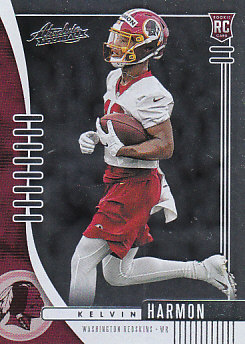Kelvin Harmon Washington Redskins 2019 Panini Absolute Football Rookie #196