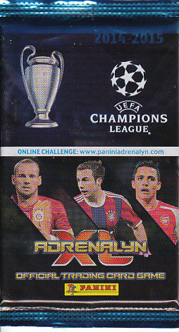 Panini Adrenalyn XL Champions League 2014/15 Balíček Fotbalové karty