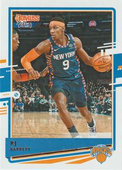 RJ Barrett New York Knicks 2020/21 Donruss Basketball #174