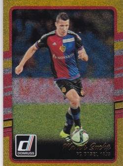 Marek Suchy FC Basel 2016/17 Panini Donruss Gold #73