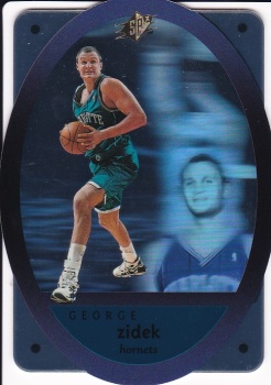 Jiri Zidek Charlotte Hornets 1996/97 SPx #6