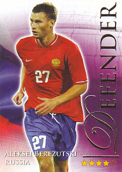Aleksei Berezutski Russia Futera World Football 2010/2011 #461