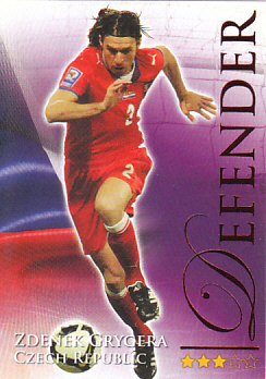 Zdenek Grygera Czech Republic Futera World Football 2010/2011 Ruby #490
