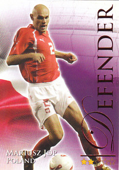 Mariusz Jop Poland Futera World Football 2010/2011 Ruby #499