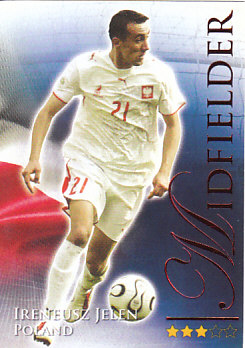 Ireneusz Jelen Poland Futera World Football 2010/2011 Ruby #594