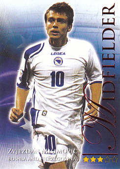 Zvjezdan Misimovic Bosnia and Herzegovina Futera World Football 2010/2011 Ru#608
