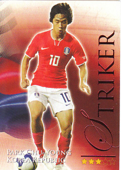 Park Chu-Young South Korea Futera World Football 2010/2011 Ruby #662