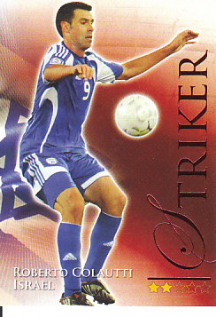 Roberto Colautti Israel Futera World Football 2010/2011 Ruby #663