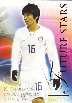Ki Sung-Yueng South Korea Futera World Football 2010/2011 Ruby #739