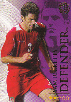 Sam Ricketts Wales Futera World Football 2009/10 #149