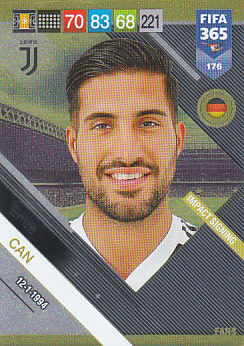 Emre Can Juventus FC 2019 FIFA 365 Impact Signing #176