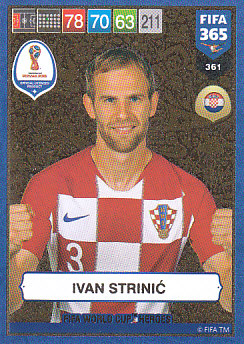 Ivan Strinic Croatia 2019 FIFA 365 World Cup Heroes #361