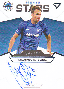 Michael Rabusic Slovan Liberec SportZoo FORTUNA:LIGA 2021/22 1. serie Team Leaders Auto Level 1 /199 #S1-MR