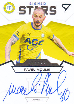 Pavel Moulis Teplice SportZoo FORTUNA:LIGA 2021/22 1. serie Team Leaders Auto Level 1 /199 #S1-PM