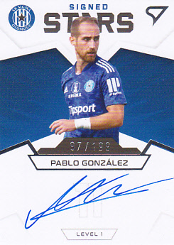 Pablo Gonzalez Sigma Olomouc SportZoo FORTUNA:LIGA 2021/22 1. serie Team Leaders Auto Level 1 /199 #S1-PG