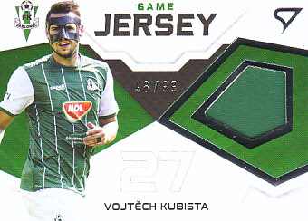 Vojtech Kubista Jablonec SportZoo FORTUNA:LIGA 2021/22 1. serie Game Jersey /99 #GJ-VK