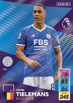 Youri Tielemans Leicester City 2021/22 Panini Adrenalyn XL #180
