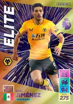 Raul Jiménez Wolverhampton Wanderers 2021/22 Panini Adrenalyn XL Elite #467