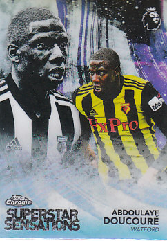 Abdoulaye Doucoure Watford 2018/19 Topps Chrome Superstar Sensations #SS-R