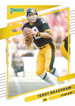 Terry Bradshaw Pittsburgh Steelers 2021 Donruss Football #23