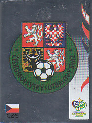 Team Emblem Czech Republic samolepka Panini World Cup 2006 #360