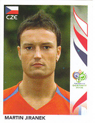 Martin Jiranek Czech Republic samolepka Panini World Cup 2006 #364