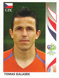 Tomas Galasek Czech Republic samolepka Panini World Cup 2006 #367