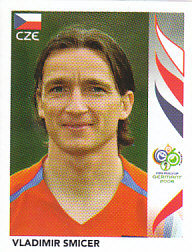Vladimir Smicer Czech Republic samolepka Panini World Cup 2006 #373