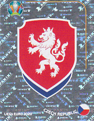 Logo Czech Republic samolepka EURO 2020 #CZE1