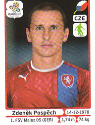 Zdenek Pospech Czech Republic samolepka EURO 2012 #146