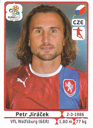 Petr Jiracek Czech Republic samolepka EURO 2012 #153