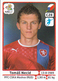 Tomas Necid Czech Republic samolepka EURO 2012 #160