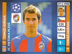 Tomas Horava FC Viktoria Plzen samolepka UEFA Champions League 2013/14 #284