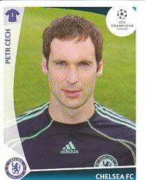 Petr Cech Chelsea samolepka UEFA Champions League 2009/10 #210