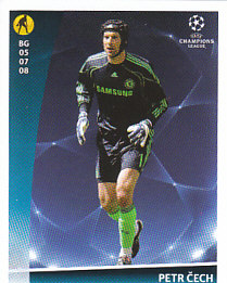 Petr Cech Chelsea samolepka UEFA Champions League 2009/10 #550