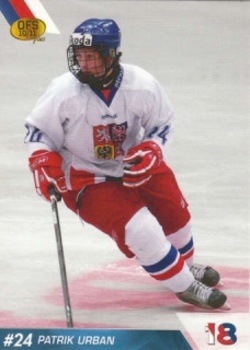 Patrik Urban Reprezentace U18 OFS 2010/11 Reprezentace U18 #12